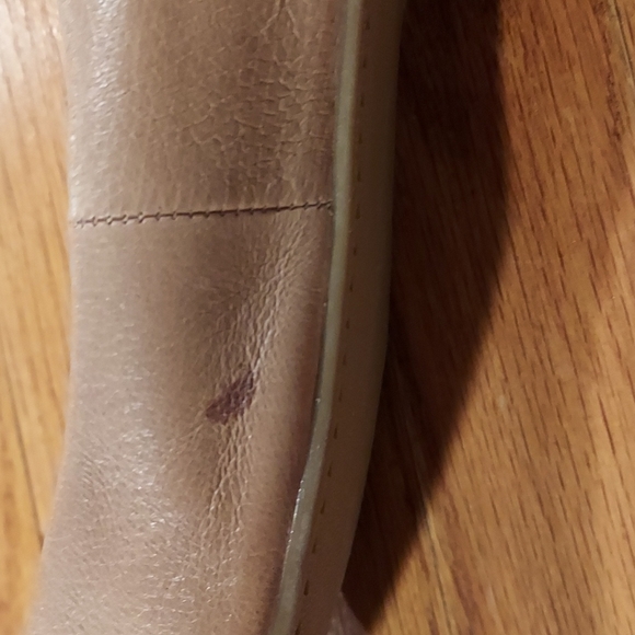 NWOT Women's Steve Madden Tan Leather Flats Size  8 - Picture 7 of 10